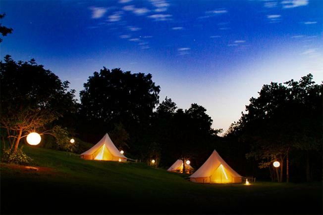 Lloyds Meadow Glamping Hotel Chester Buitenkant foto